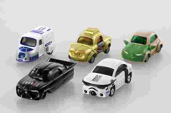 現貨~限量! 日空版 TOMICA 合金 STAR WARS 星際大戰 黑武士 白兵 R2-D2 C-3PO 尤達 5款一套!