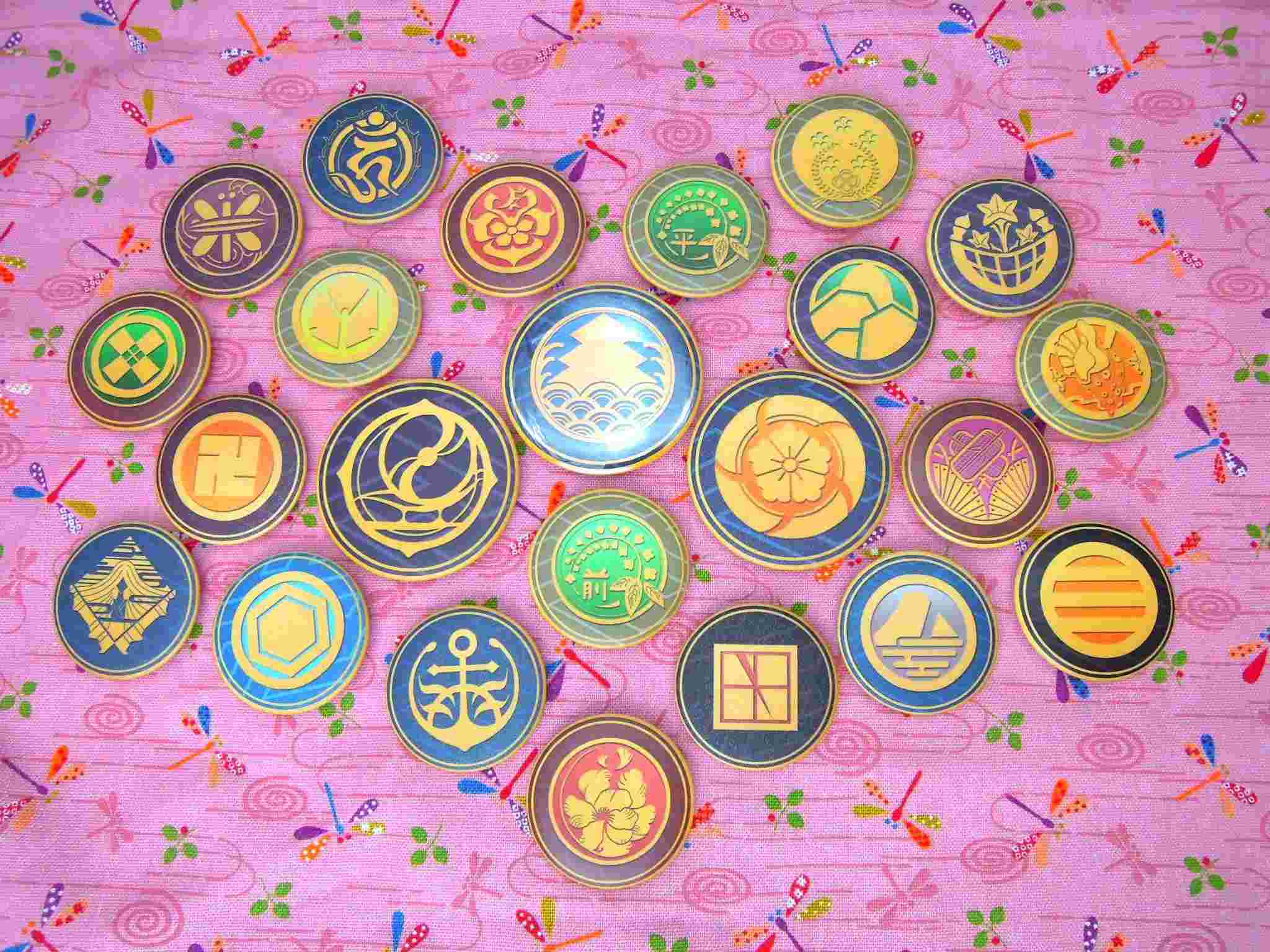 買動漫 Tasako 現貨預購 刀劍亂舞 亂藤四郎 徽章 家徽 家紋 買動漫 Tasako 現貨預購 刀劍亂舞 亂藤四郎 徽章 家徽 家紋